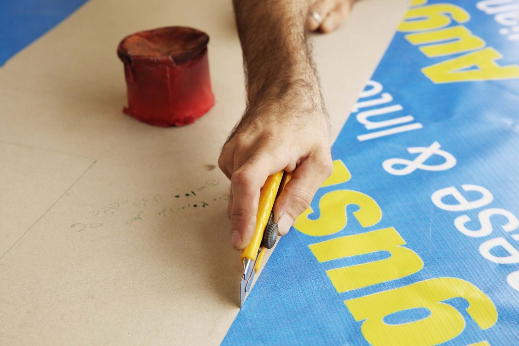 When vinyl banners become fashion statements | The Switchers