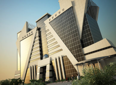 Design for a municipal building in Saudi Arabia