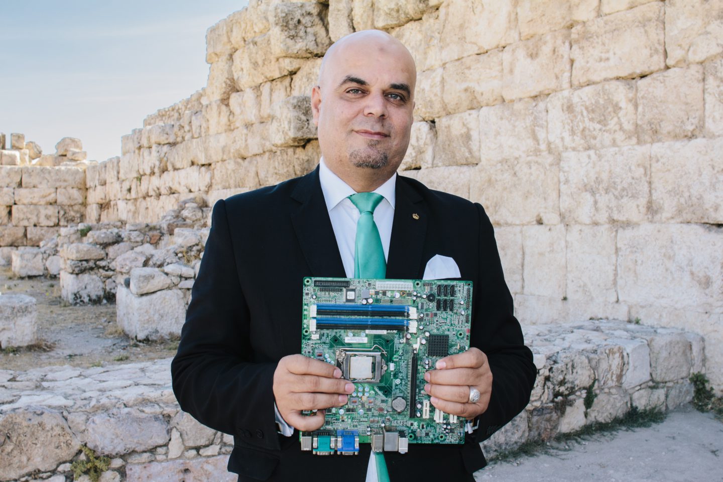 This Jordanian entrepreneur wants to recycle the most hazardous materials in a mostly digital age | The Switchers