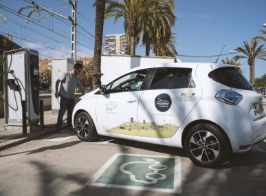 Som Mobilitat is a Spanish sustainable mobility cooperative that facilitates electric car-sharing for its members, and promotes non-motorised forms of transport.